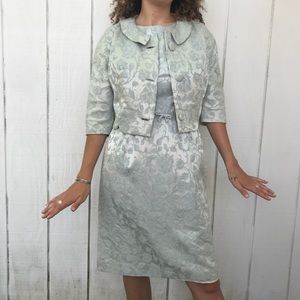 vintage 60s dress and jacket
